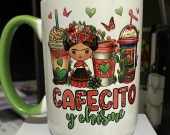 Cafecito and Chisme Mug – Lela Co.