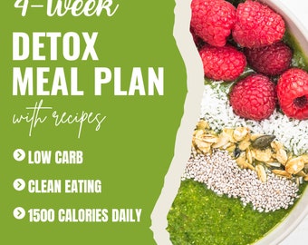 4 Wochen Detox Meal Plan