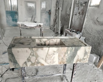 Special Link Calacatta Monet Marble Vanity