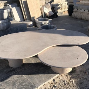 Travertine Marble Coffee Table, Custom Order Coffee Table, Natural Stone, Hand Marble Table,Special Order Marble Table, Console Coffee Table