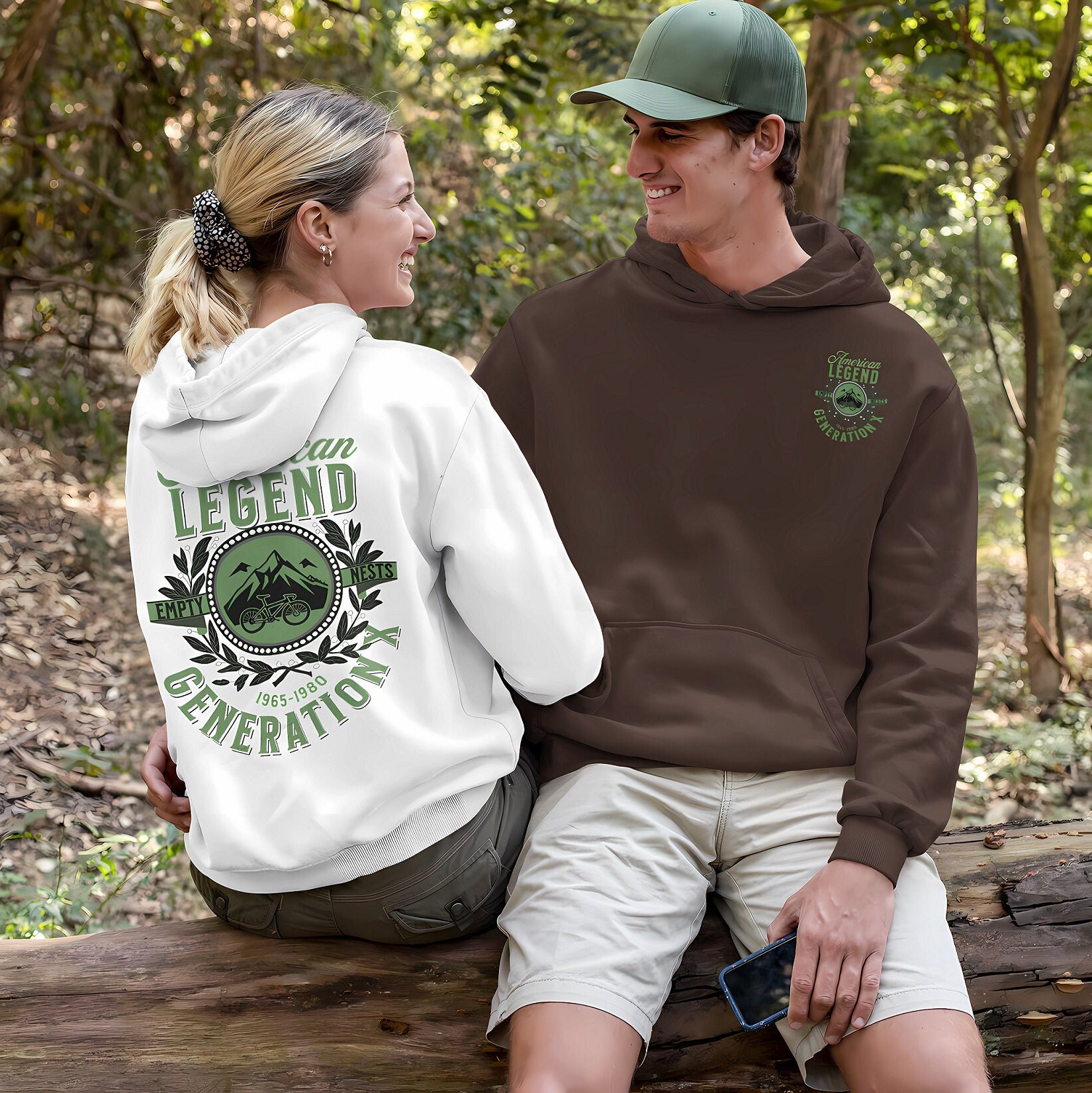 American Legend Generation X Hoodie (1965-1980) - Embrace