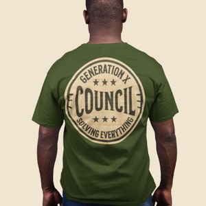 Retro Generation X shirt, Council Shirt, Vintage Gen X