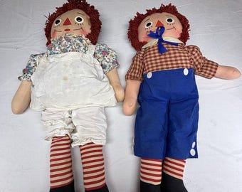 Raggedy Ann Sets, Vintage Raggedy Ann and Andy Sets, All Different