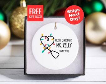 Personalized Christmas Medical Ornament, Nurse Christmas Gift, Custom Holiday Physician Assistant Grad, Doctor Ornament with Name, Vet Tech