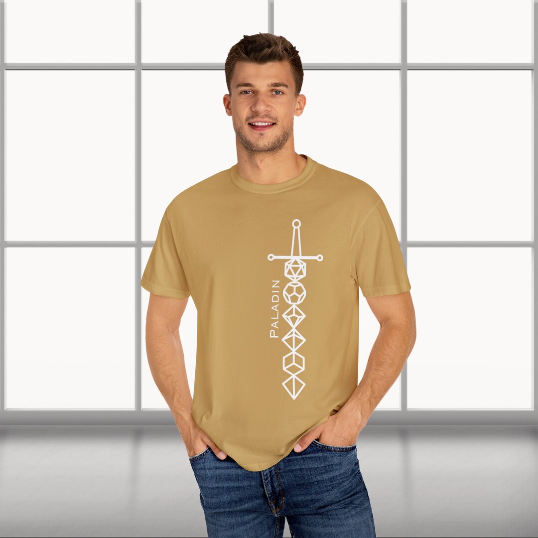 Dungeons and Dragons Paladin Class Unisex Garment-dyed - Etsy