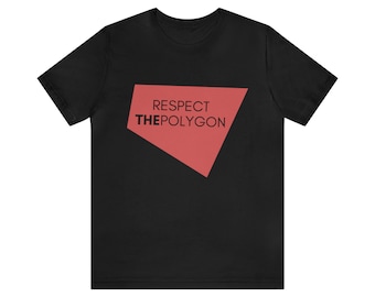 Respect The Polygon Graphic Tee