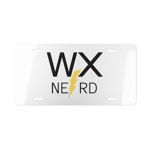 WX NERD Vanity Plate image 1