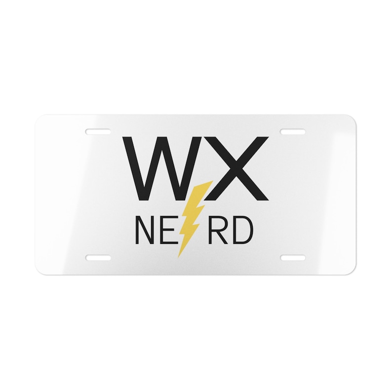 WX NERD Vanity Plate image 1