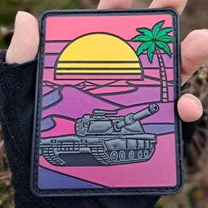 Parche retro de PVC M1A2 SEP