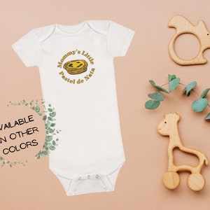 Mommy's Little Pastel de Nata Portuguese Onesie