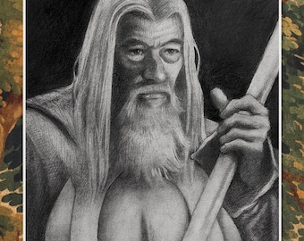 Gandalf Big Naturals-kunstafdruk