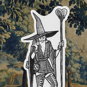 Pegatina de Cunty Wizard