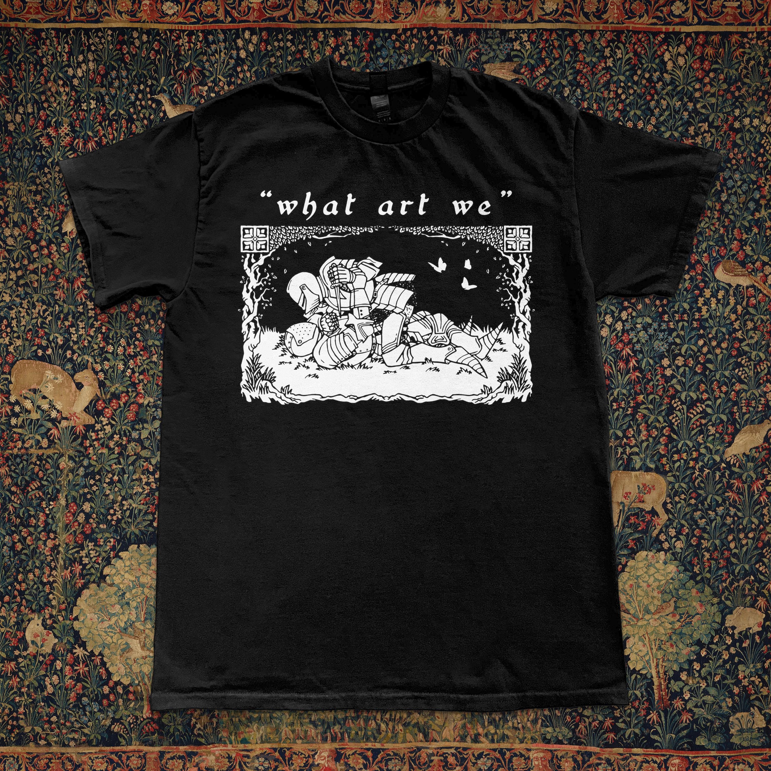 【VETEZE】25SS★ AubeA Drawing Atelier T-shirt Satanic Warmaster T-shirt - Exultation of Cruelty - Black