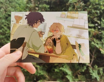 Aventurine Dr. Ratio coffee shop postcard print