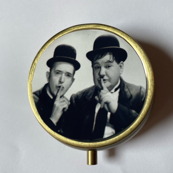 Vintage-Box von Laurel & Hardy