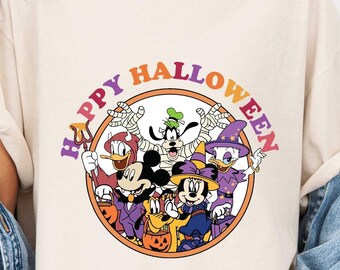 Disney Halloween Skeleton Shirt, Halloween Shirt, Halloween Matching Shirt, Disney Mickey Halloween Tee, Mickey Minnie and Friends Shirt