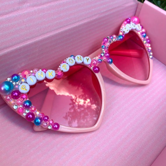 Custom Decorated Chappell Roan Concert Sunglasses