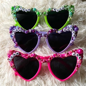 Jonas Brothers Bundle of Three - Team Kevin, Nick, & Joe Concert Sunglasses (3)