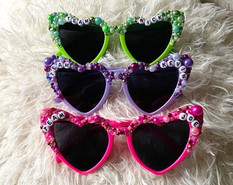 Jonas Brothers Bundle of Three - Team Kevin, Nick, & Joe Concert Sunglasses (3)