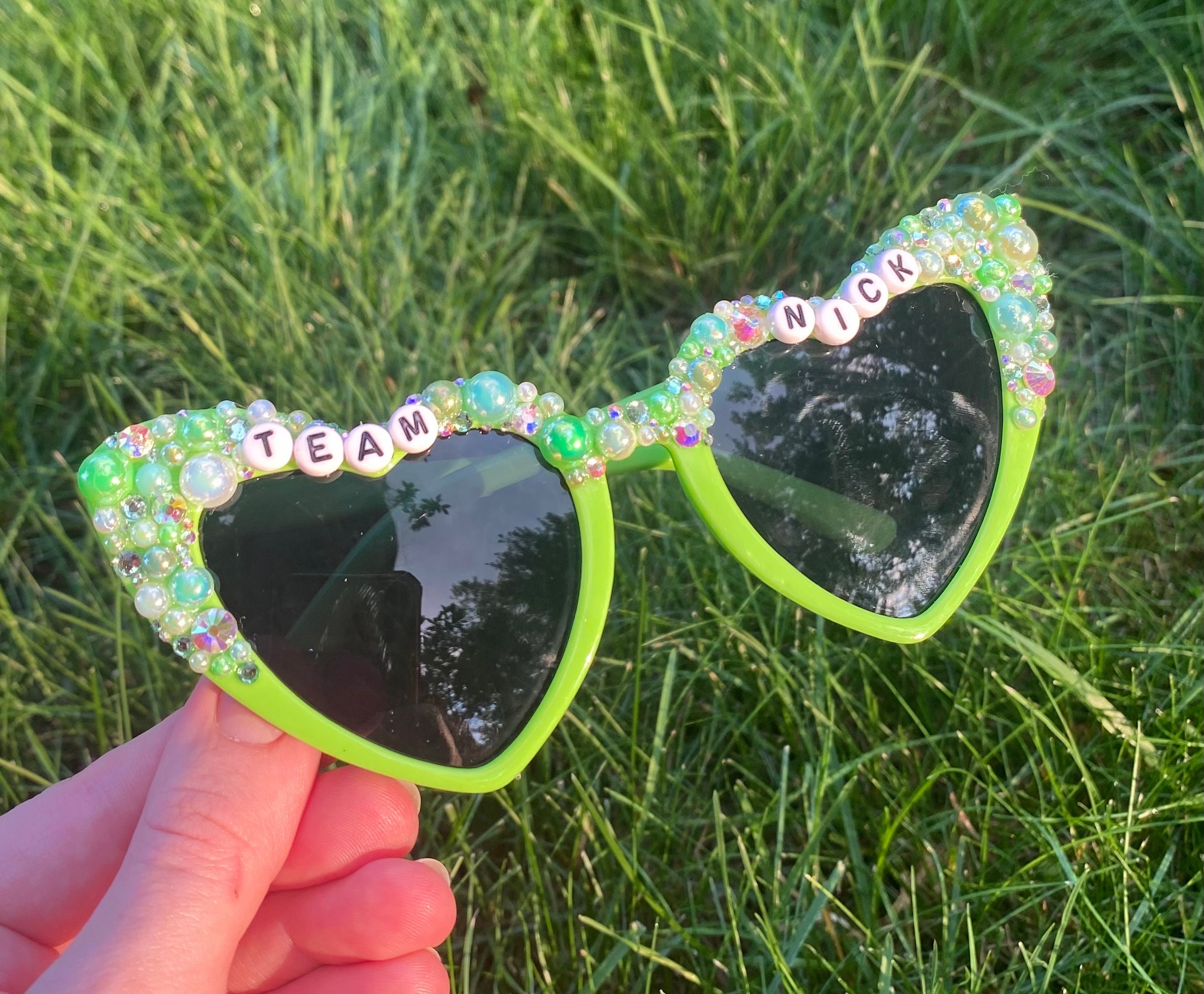 Jonas Brothers Team Nick Concert Sunglasses - Etsy display picture 1