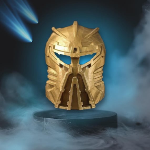 Legendary Mask of Life (doomsday Mode) | Kanohi Ignika - Etsy