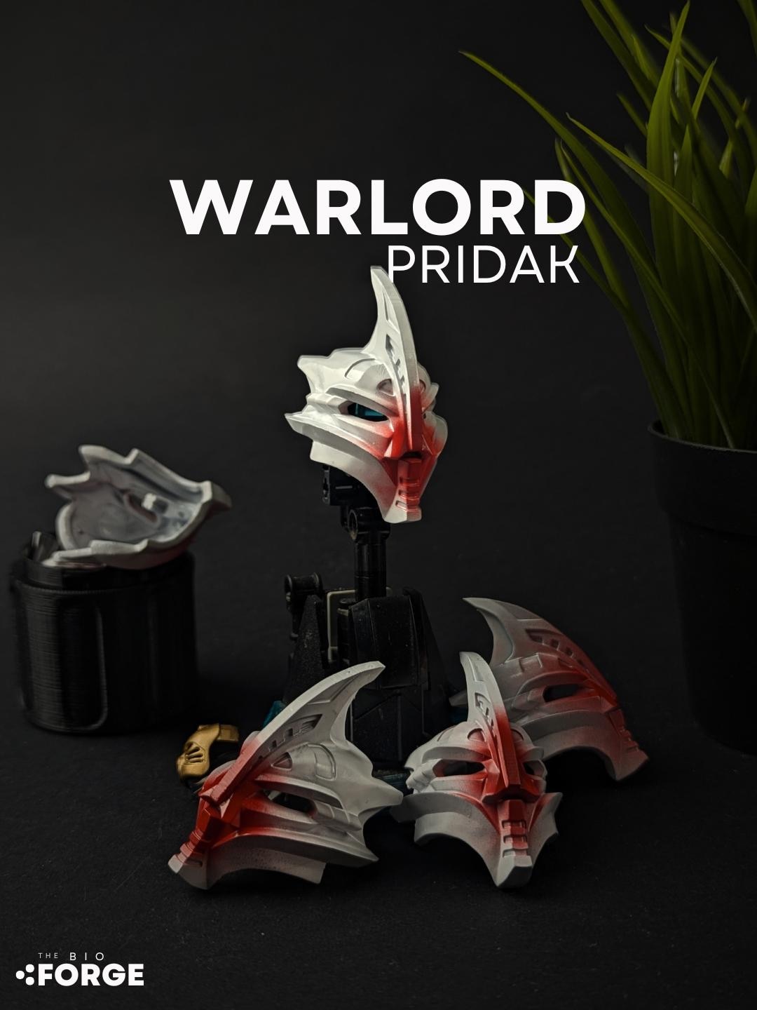 Premutation Pridak Mask | BIONICLE Barraki Warlord - Etsy