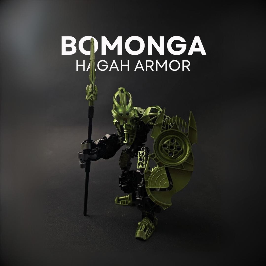 Toa Hagah Bomonga | BIONICLE Armor Set - Etsy