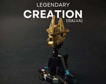 Legendary Mask Of Creation (Galva) | BIONICLE Kanohi