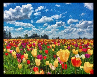 Tulip Field Jigsaw puzzle
