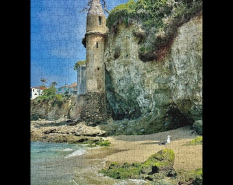 Laguna Beach Pirate Tower Jigsaw Puzzle