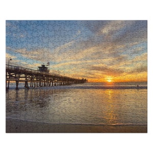 San Clemente Pier Sunset Jigsaw puzzle