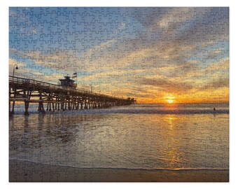 San Clemente Pier Sunset Jigsaw puzzle