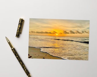 Caribbean Sunrise Greeting Card