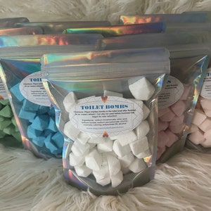 Toilet Bombs: Odor Reducing Tablets