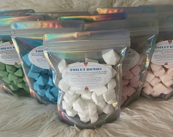 Toilet Bombs: Odor Reducing Tablets