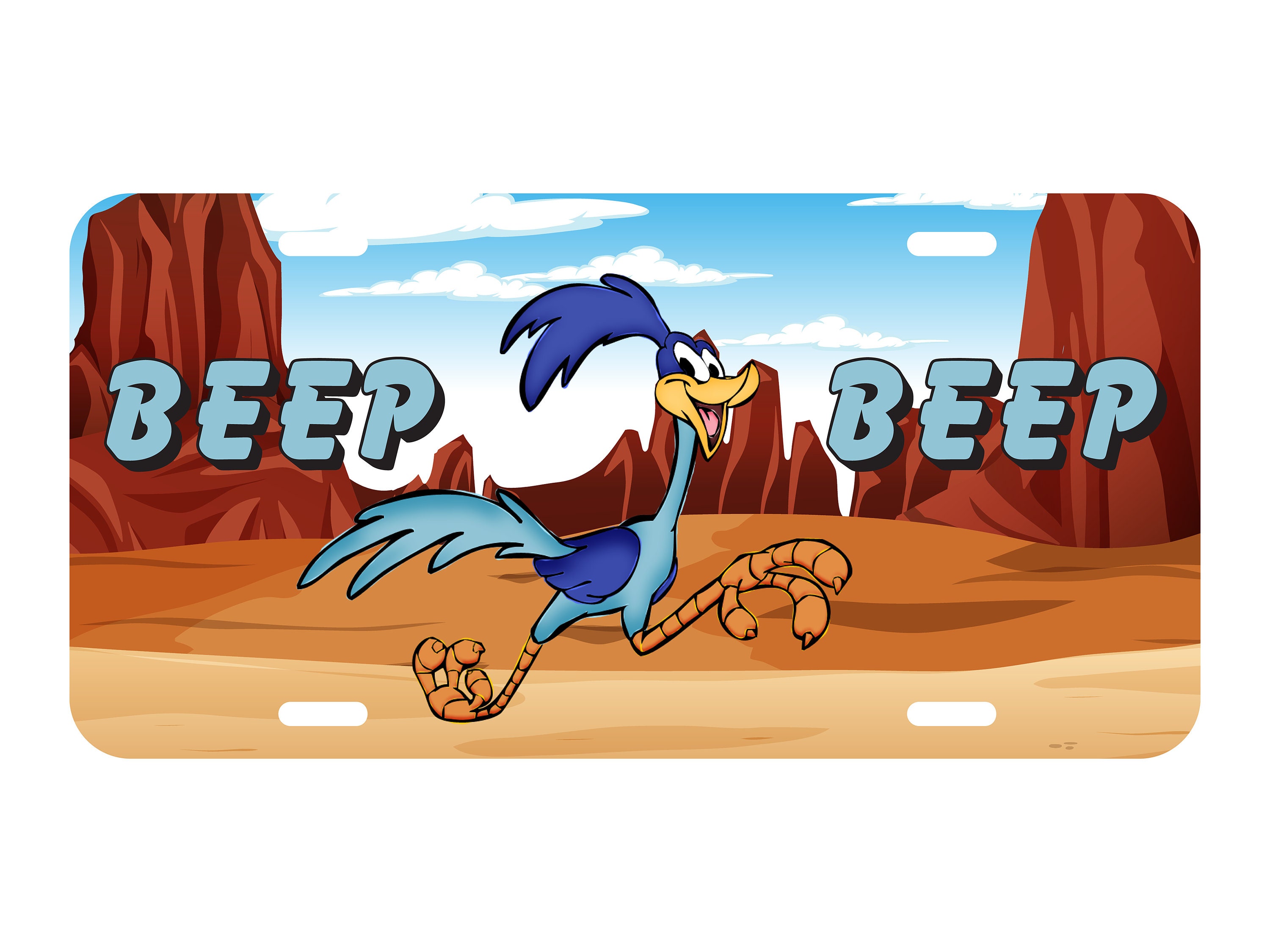 thumbnail image 2 of Roadrunner Beep Beep 25 Cm Sticker - Hotrod US Car Custom V8 - Mi474 2 of 6