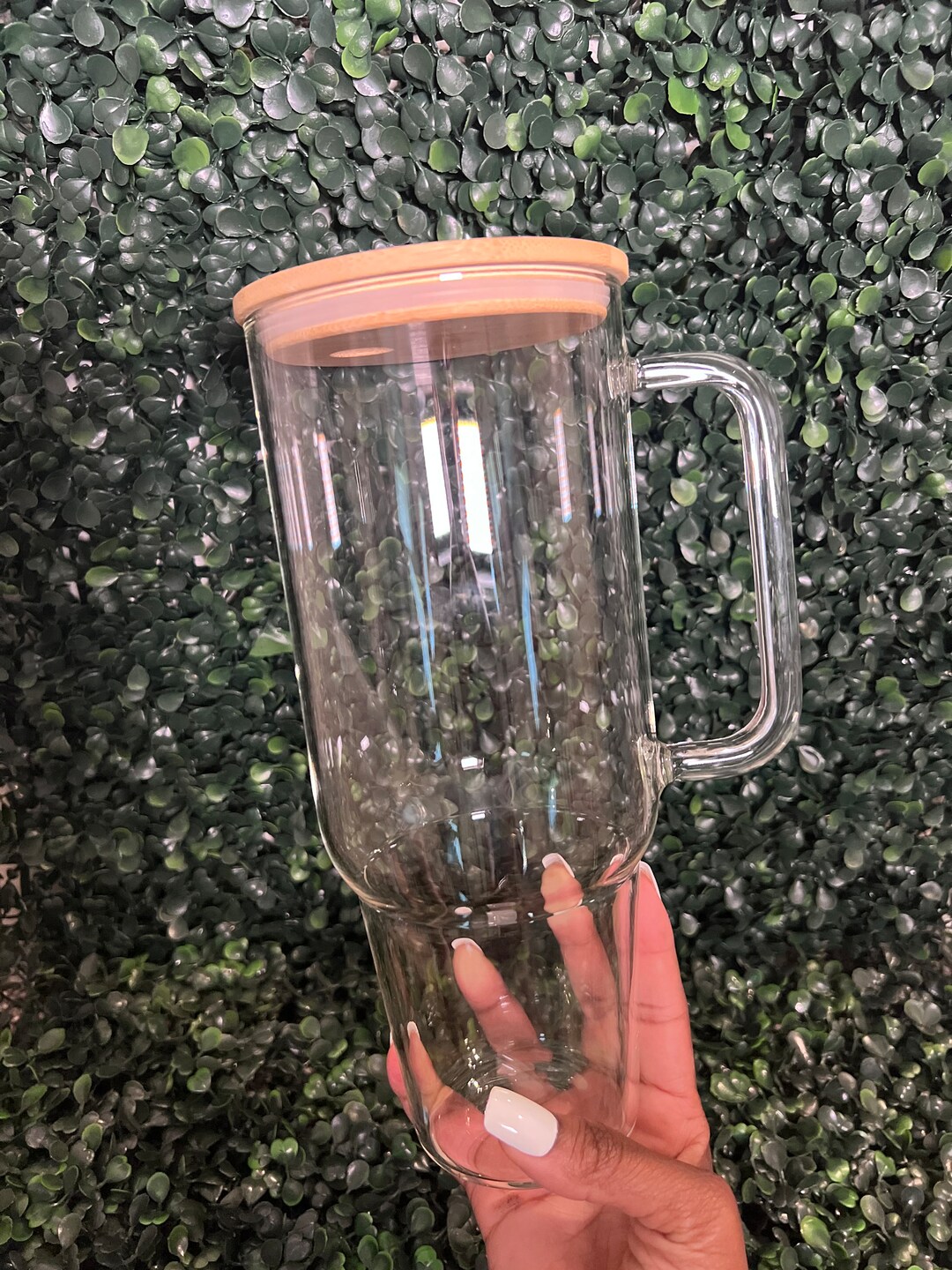 Customizable 40oz Glass Tumbler Etsy