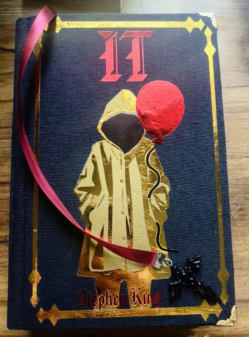 It by Stephen King Rebound with painted book edges