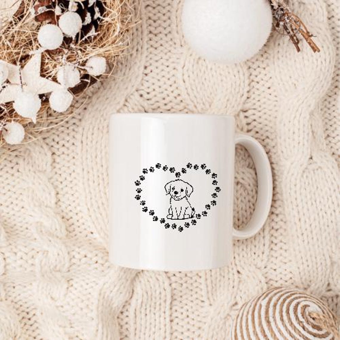 Photo inspiration: Adorable Dog Themed Design Digital Download Dog Mug Svg Photo Inspiration