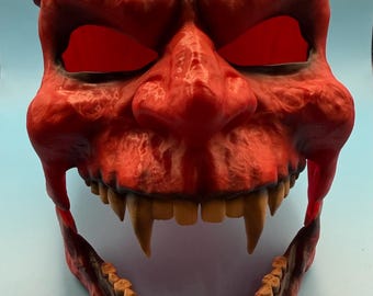 Demonic - Movable Mouth LIMITED - Etsy