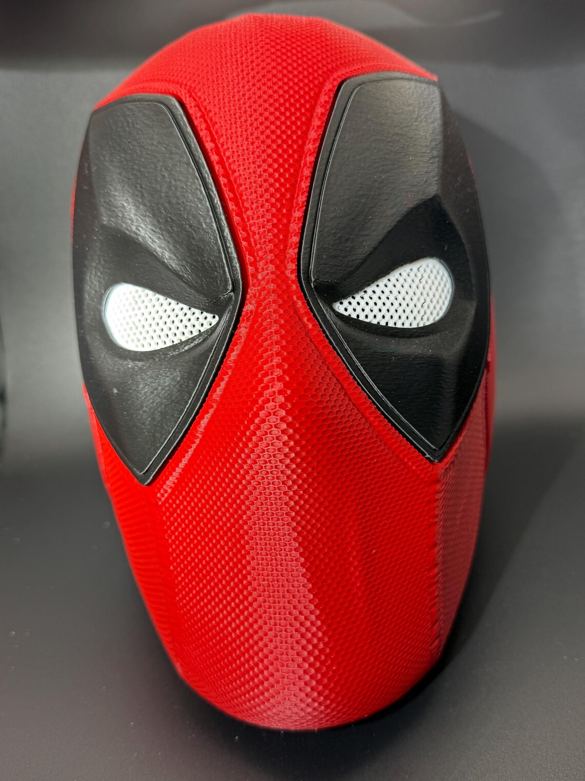 Deadpool Led Mask Dead-pool-inspired Cosplay Mask: Magnetic Helmet - Etsy