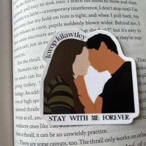 kwop kilawtley | Twilight | Jacob Black | Bella Swan | vinyl sticker for laptops, water bottles, journals, Kindles, sticker books