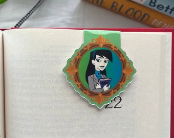 Shego magnetic bookmark  | Kim possible | bookmark | library | reading