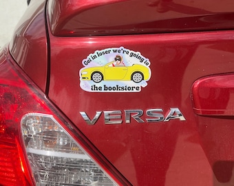 Mean Girls x Twilight Magnetic Bumper Sticker | Book Lover Gift