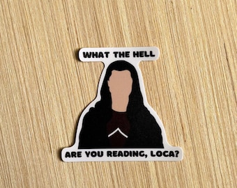 Jacob Black 'What the Hell Are You Reading' Sticker - Twilight Saga Vinyl Decal