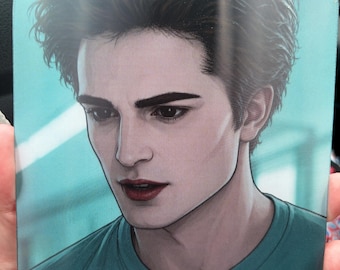Twilight themed lenticular print - Edward fluorescents