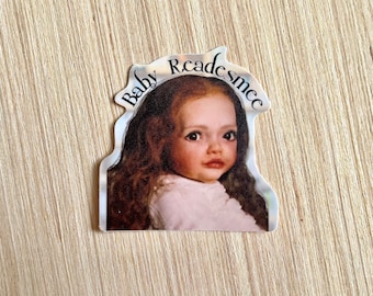 Baby Readesmee | Twilight | Renesmee | vinyl sticker for laptops, water bottles, journals, Kindles, sticker books