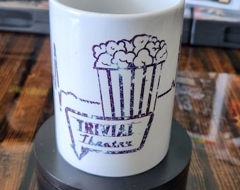 The Heartbeat of Film mug | Trivial Theater