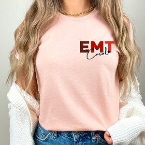 Gepersonaliseerde EMT-shirt: op maat gemaakt cadeau voor medische technicus