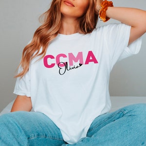 Personalized CCMA Nurse Shirt: Custom Medical Assistant Gift